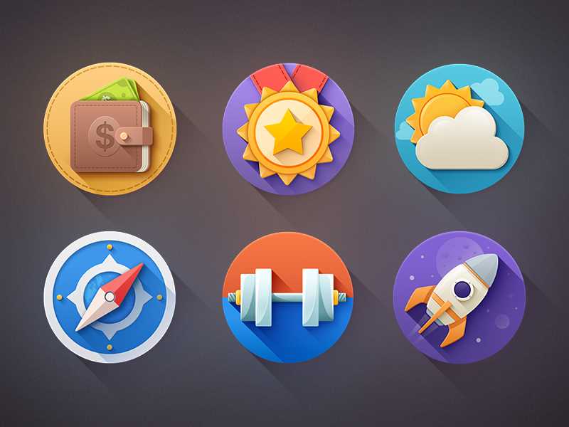 FlatIcons — идеальное решение для всех, кто ищет бесплатные плоские иконки, чтобы украсить свой проект!