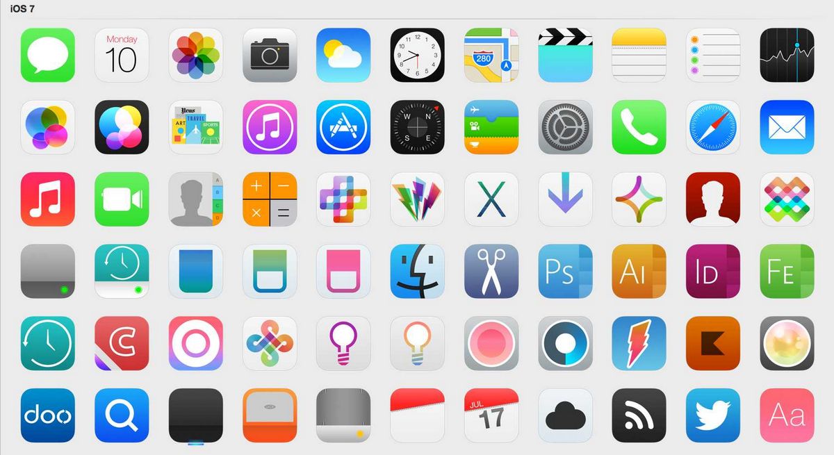 App Icon Template для создания иконок приложений на iOS, OS X и Android  