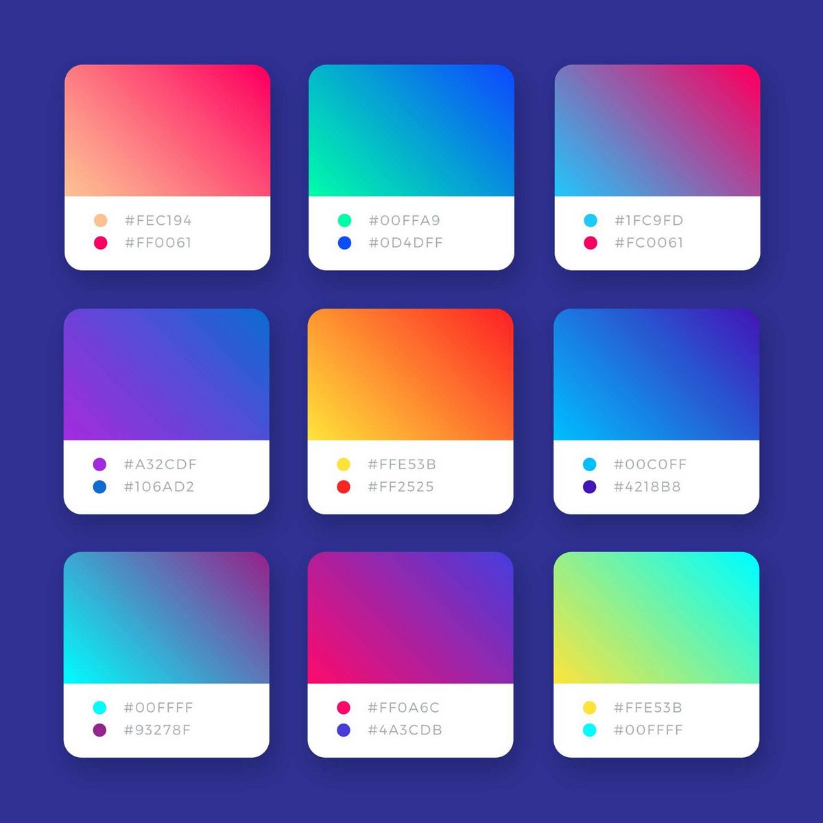 Colorful Gradients — Автоматическое создание градиентов в бесплатном сервисе 