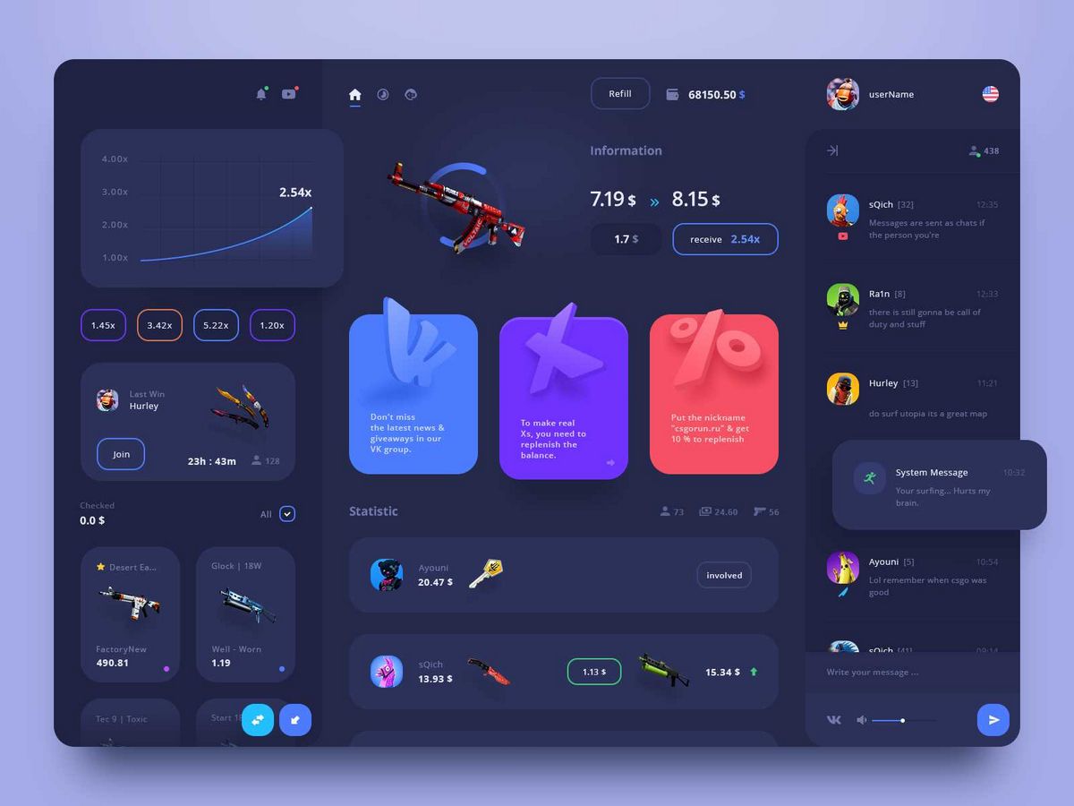 Flat UI Design — Коллекция дизайнов в стиле flat, спасибо Эрику