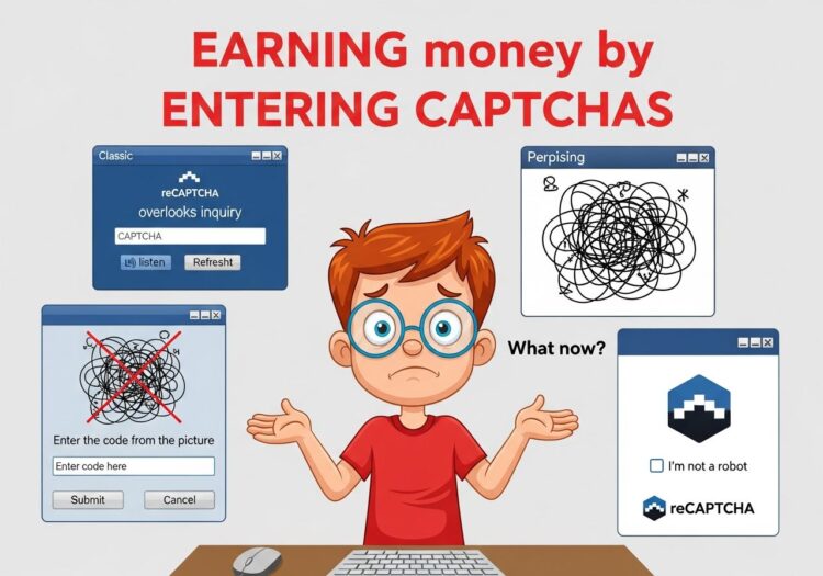 Как заработать деньги, разгадывая капчу
