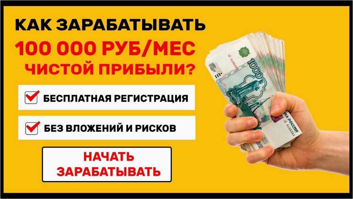 Простые и эффективные способы заработать деньги без необходимости вкладывать финансовые средства