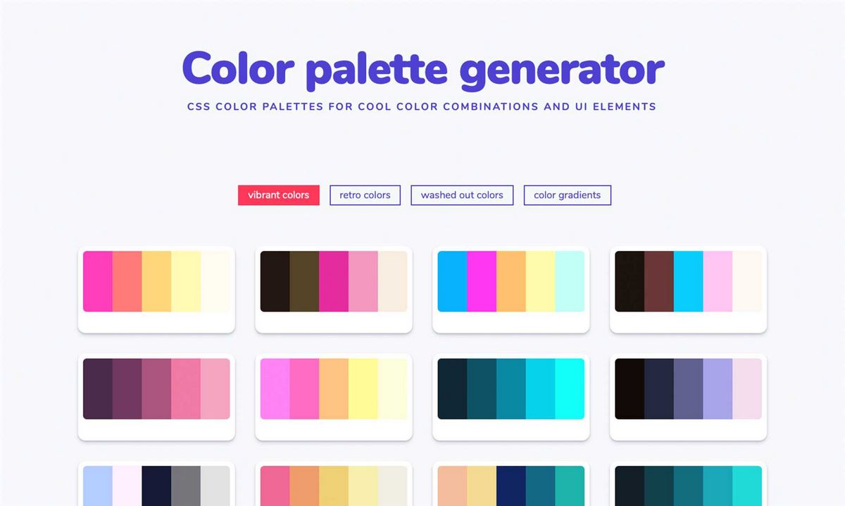 Material Palette — Генератор и экспорт палитры цветов в стиле материального дизайна