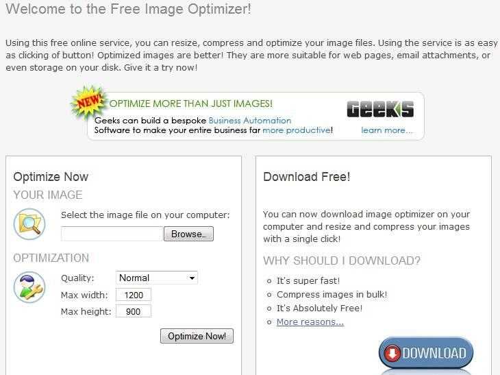 ImageOptimizer — лучшее решение для изменения размера, сжатия и оптимизации ваших изображений!