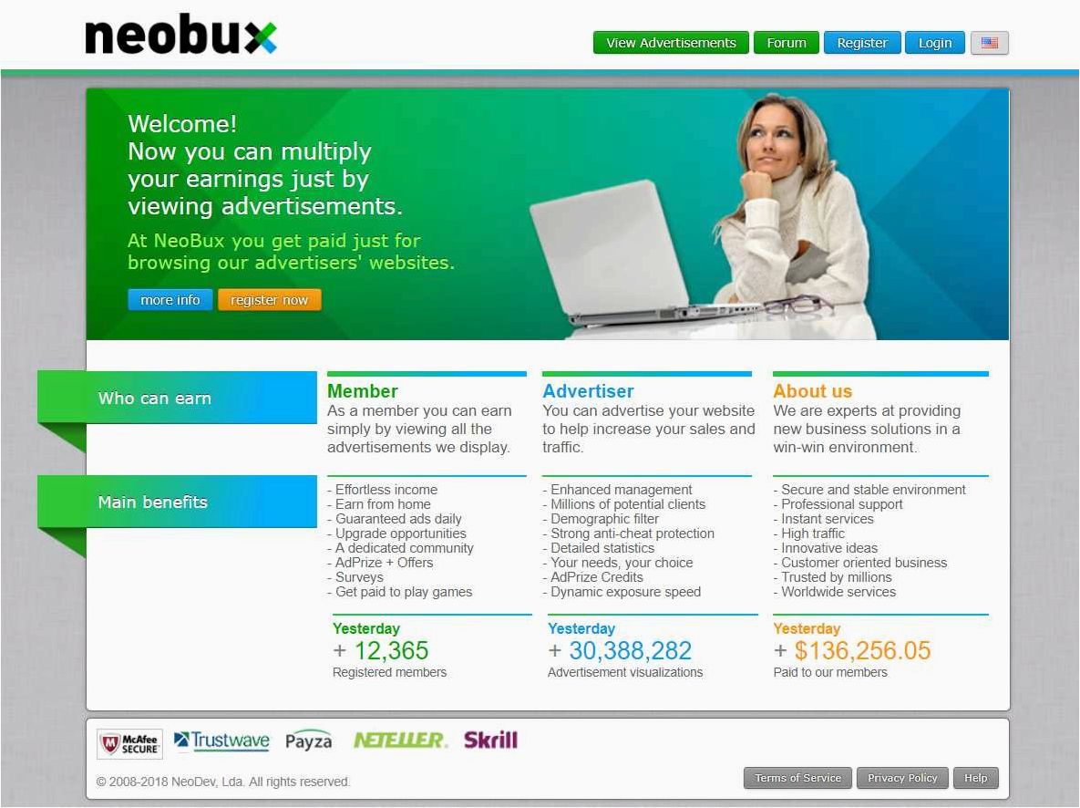 Отзывы о neobux.com — полный обзор иностранного проекта для заработка