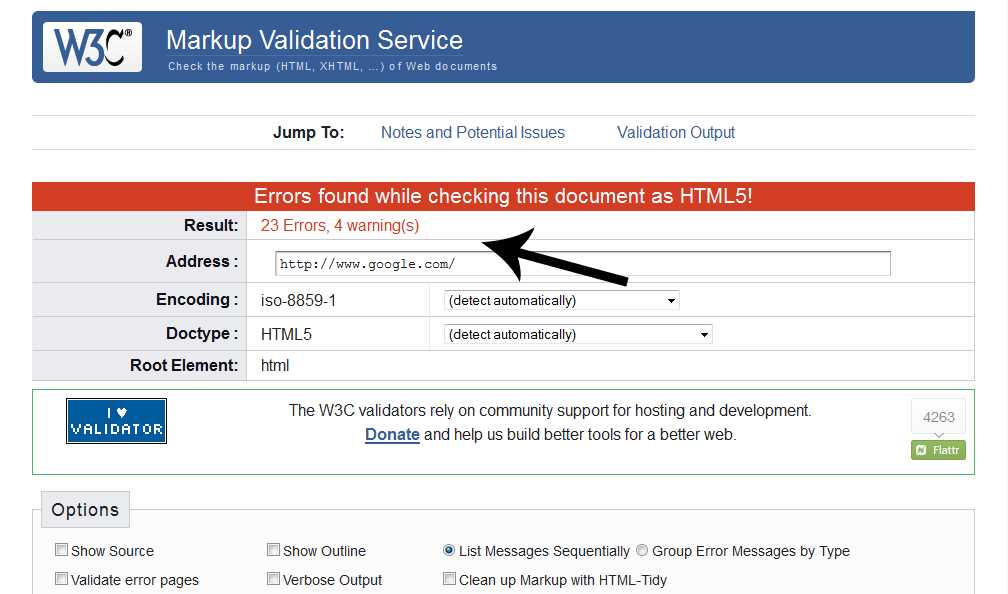 W3C validator — надежный инструмент для проверки веб-сайта на соответствие стандартам W3C